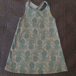 Old Navy Girls pineapple halter dress